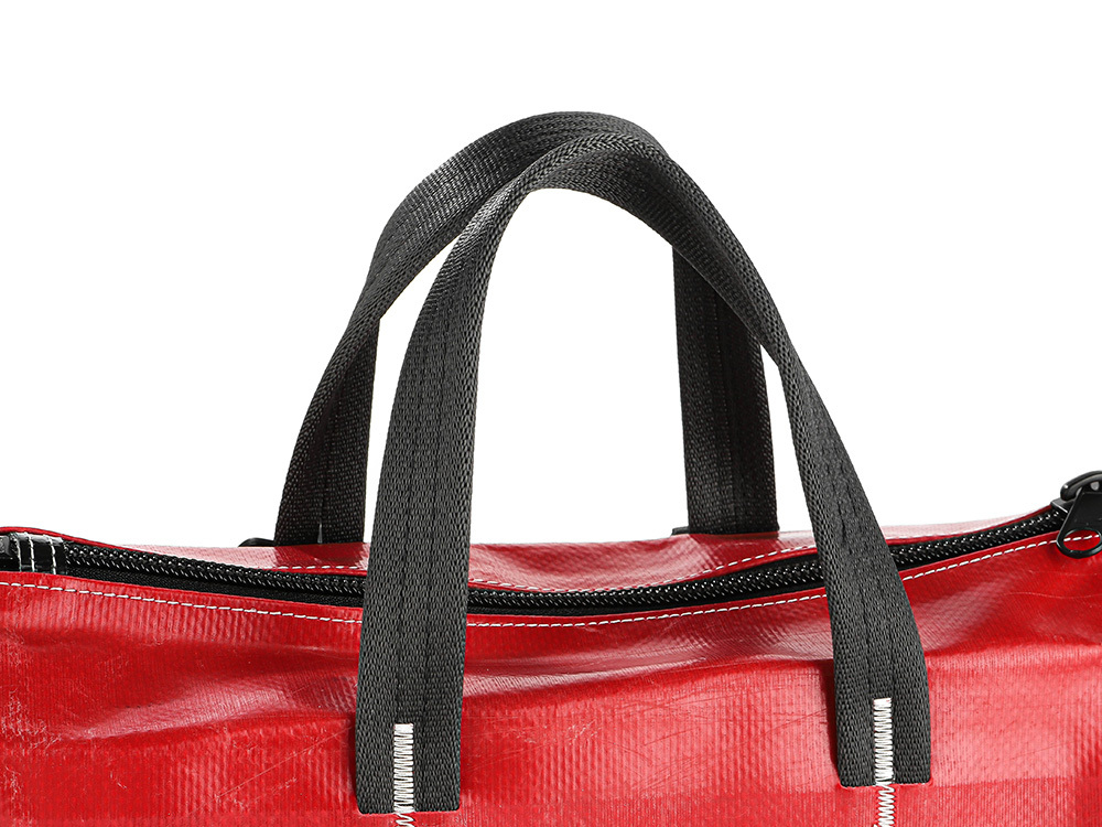 Shop Freitag Logo Backpack In Red