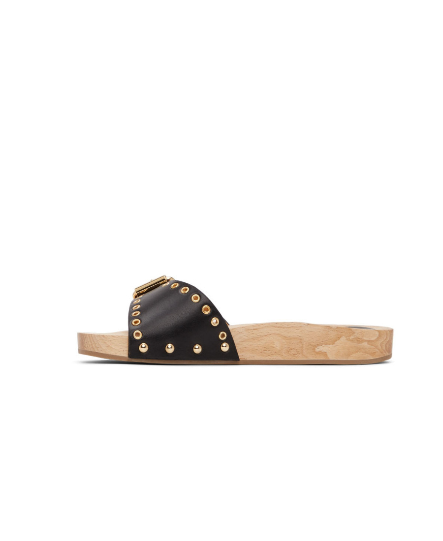 ISABEL MARANT JASO SLIP-ON SANDALS 