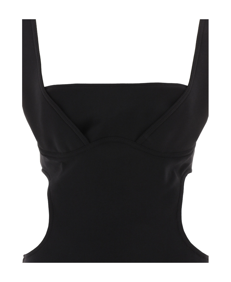 Marine Serre Dresses In Black