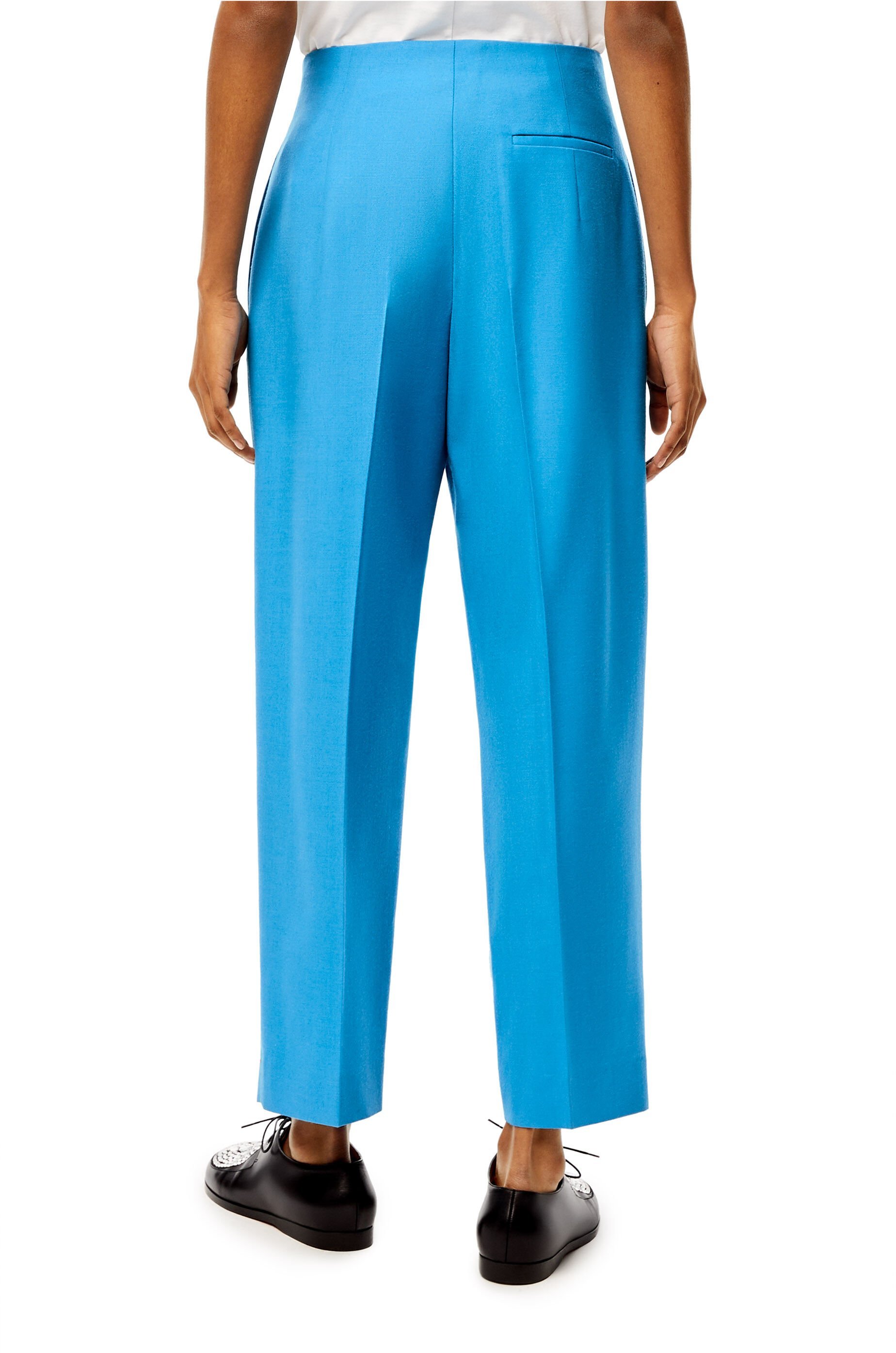 Loewe Tapered Casual Pants In Blue