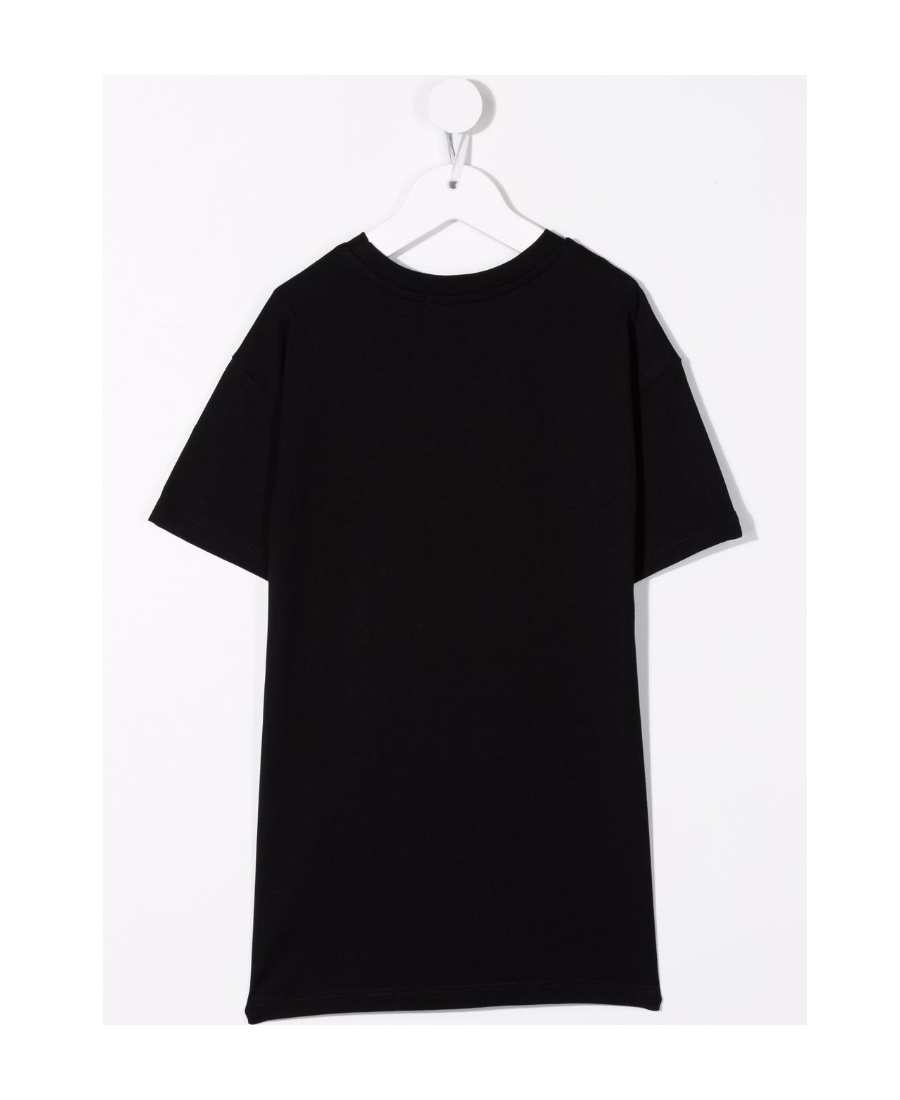 Shop Msgm Logo-print Cotton T-shirt In Black