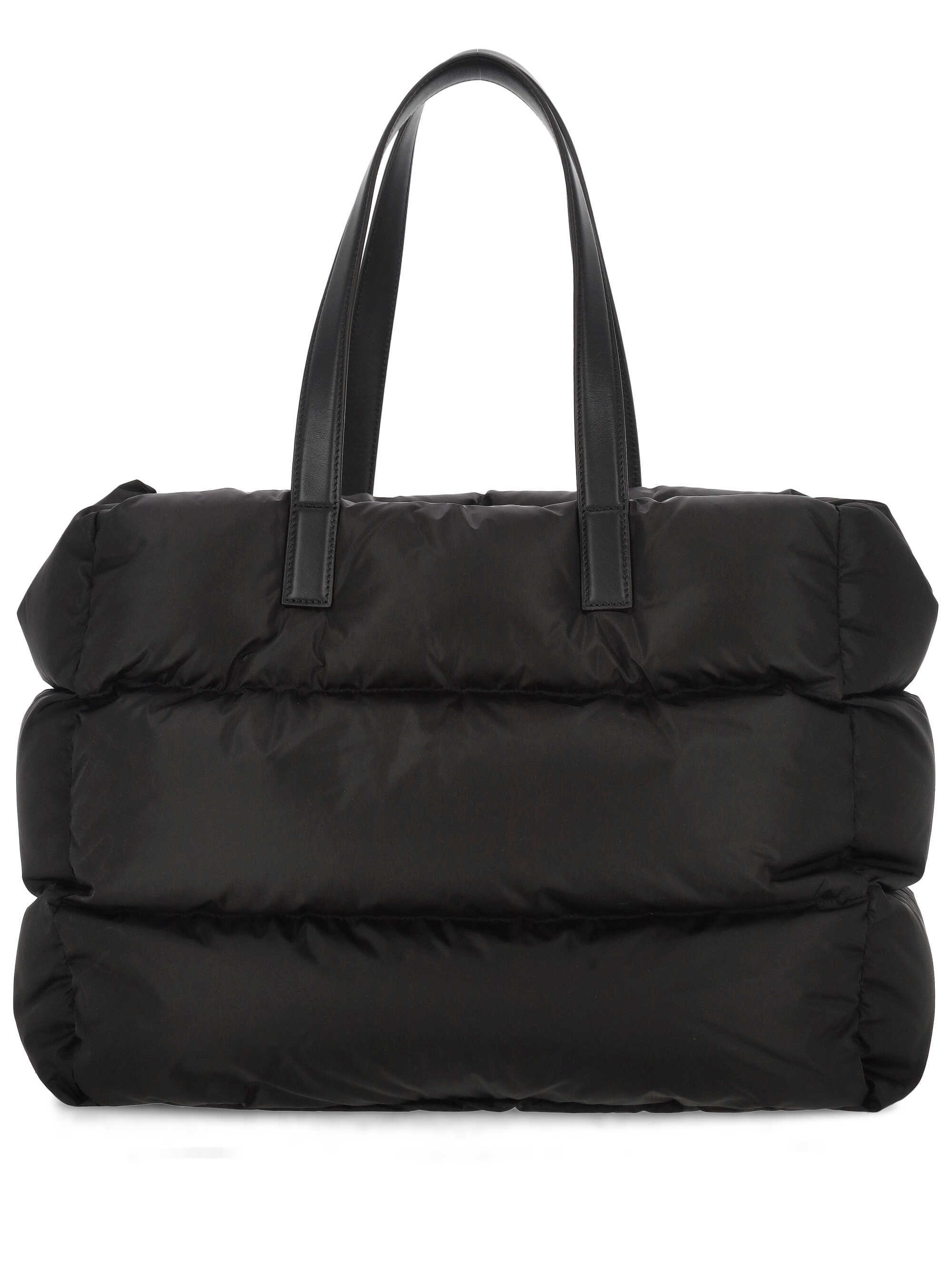 Moncler Caradoc Water-repellent Tote Bag In Black