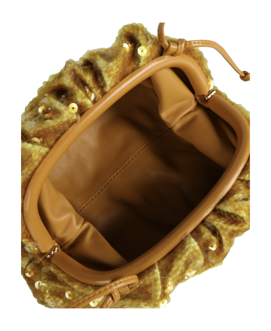 Bottega Veneta Mini Pouch Shoulder Bag In Brown