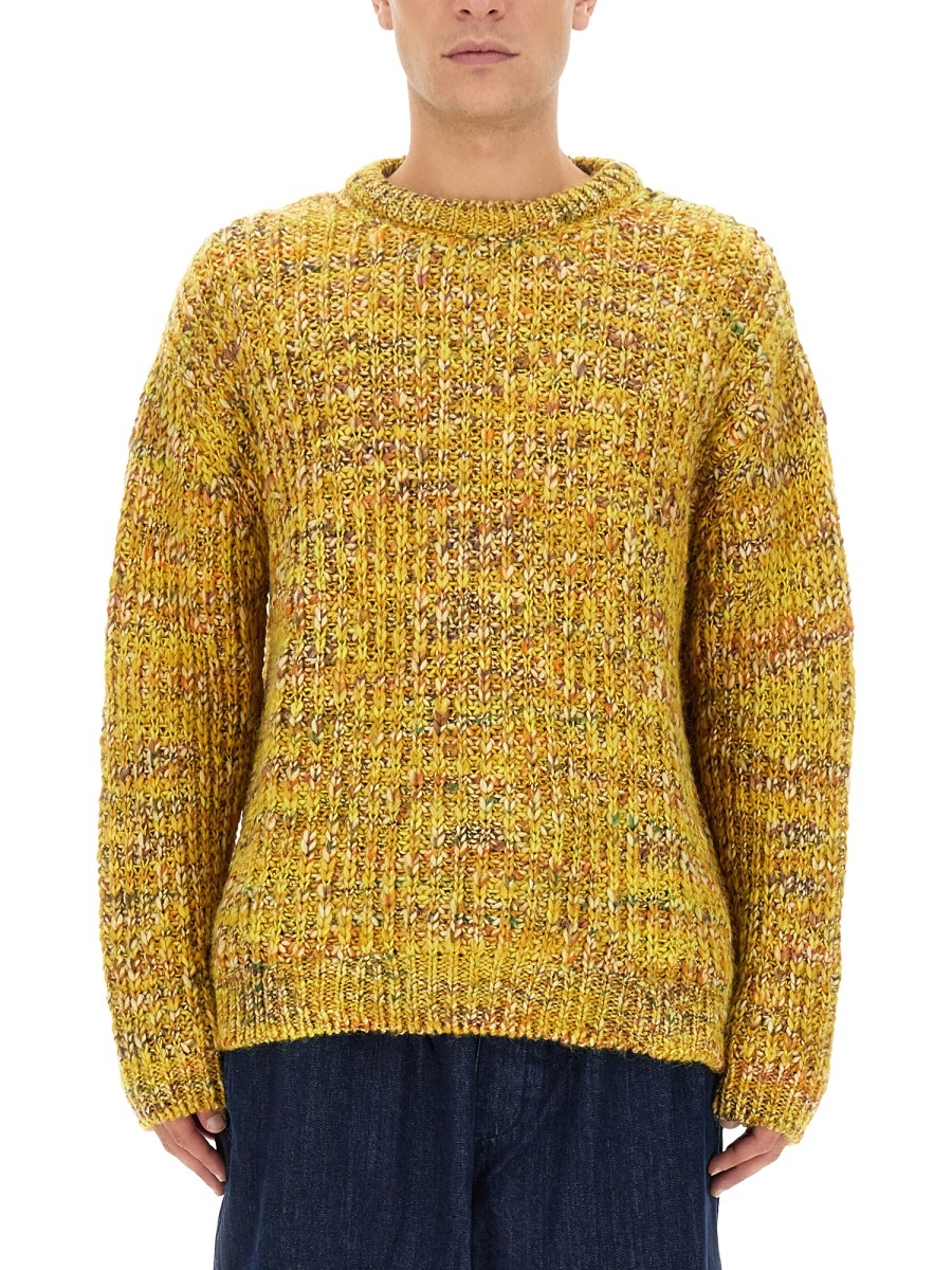 Ymc You Must Create Ymc Granny Sweater In Brown