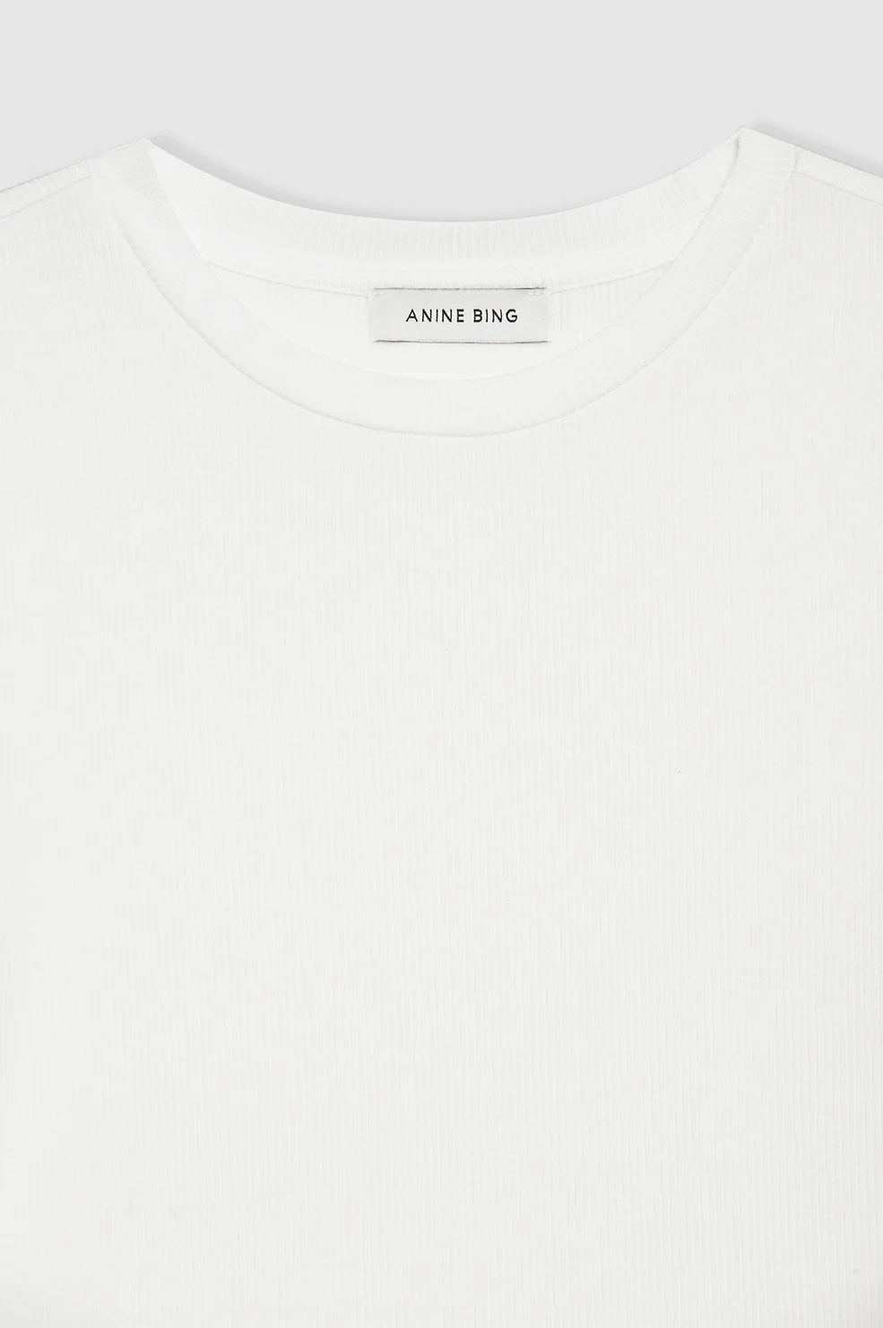 Shop Anine Bing Jo T-shirt In White