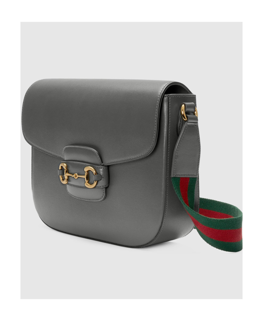 Gucci Horsebit Leather Messenger Bag In Multi