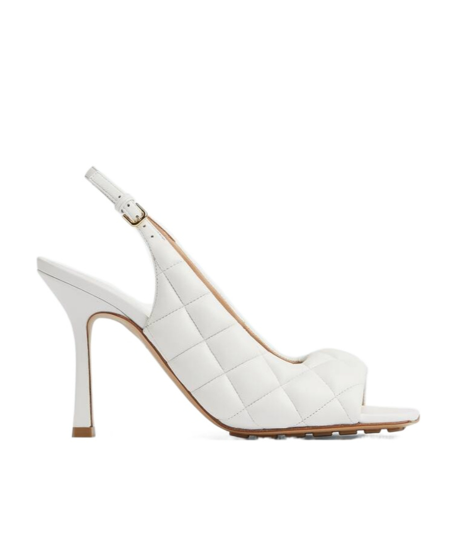 Bottega Veneta Women Slingback Sandal Padded In White