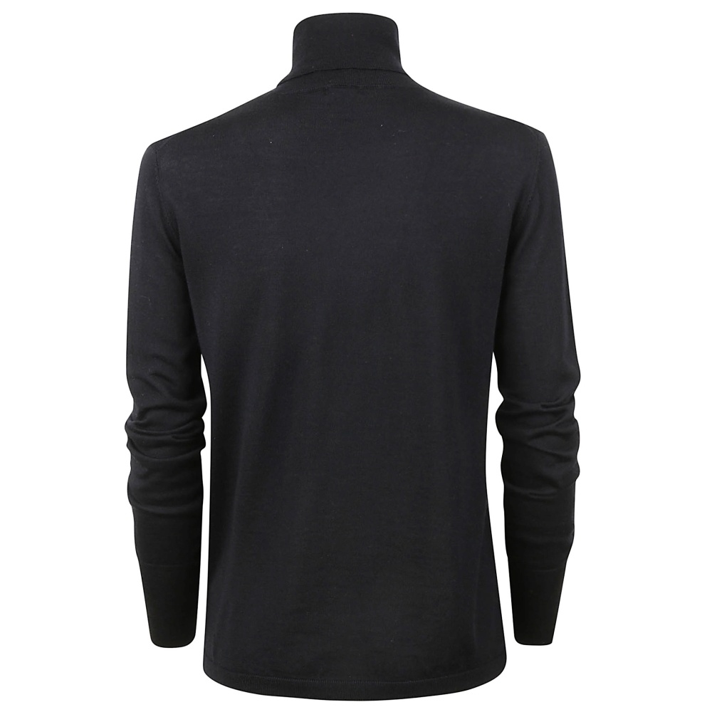 Aspesi Turtleneck Sweater In Black