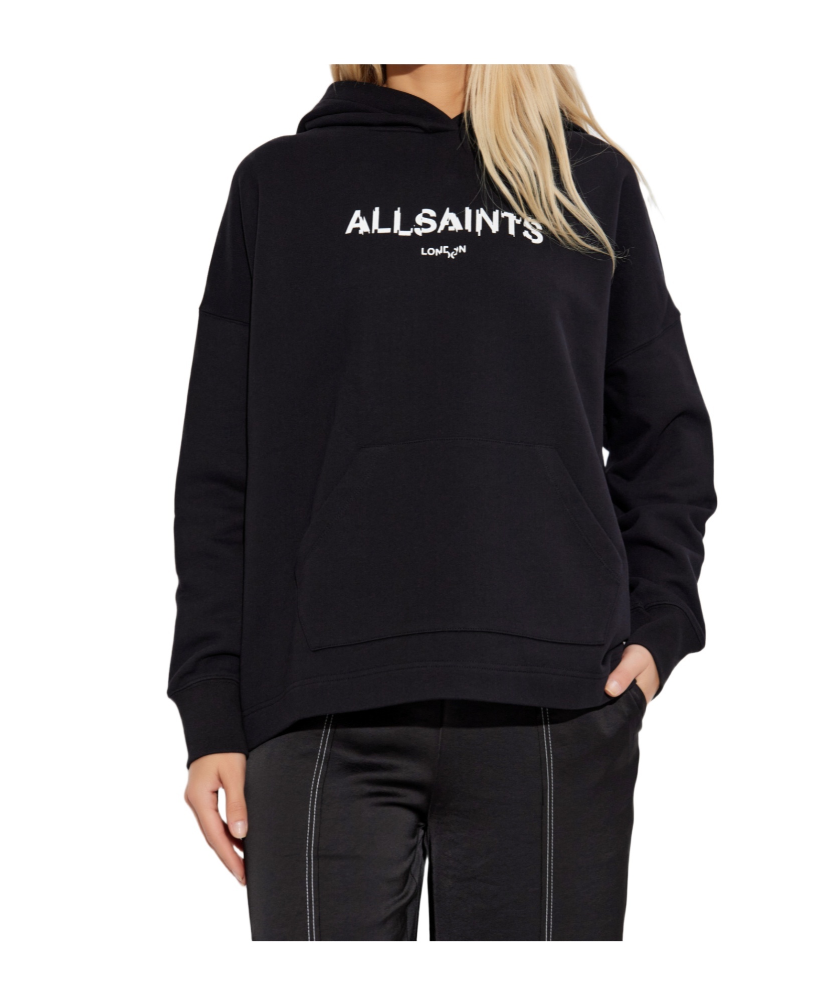 Allsaints Static Sweatshirt In Black