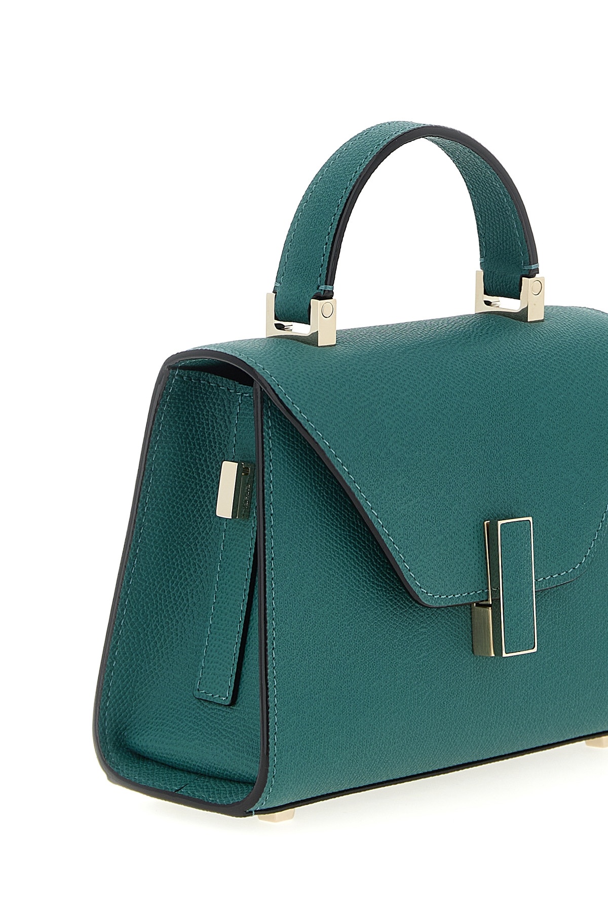 Valextra Micro Iside Crossbody Bag In Green