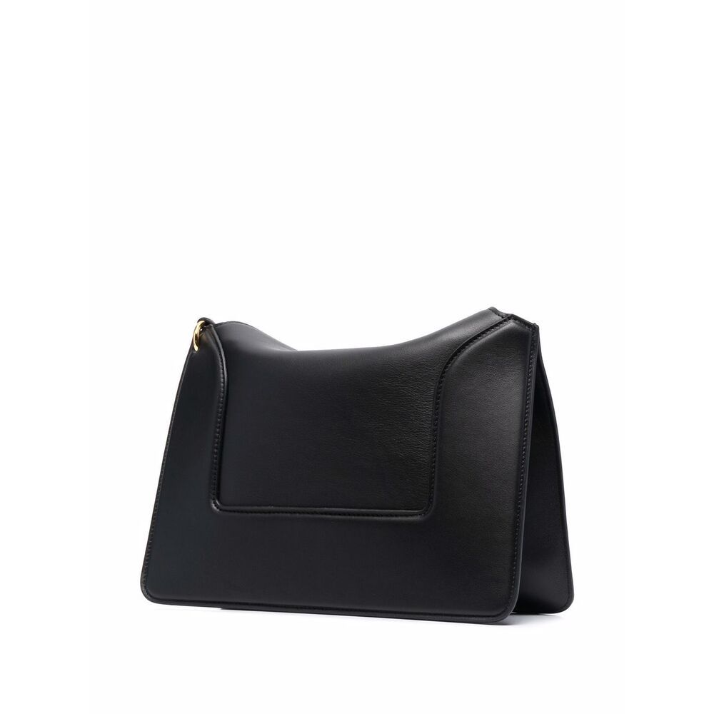 Wandler Penelope Leather Shoulder Bag In Black