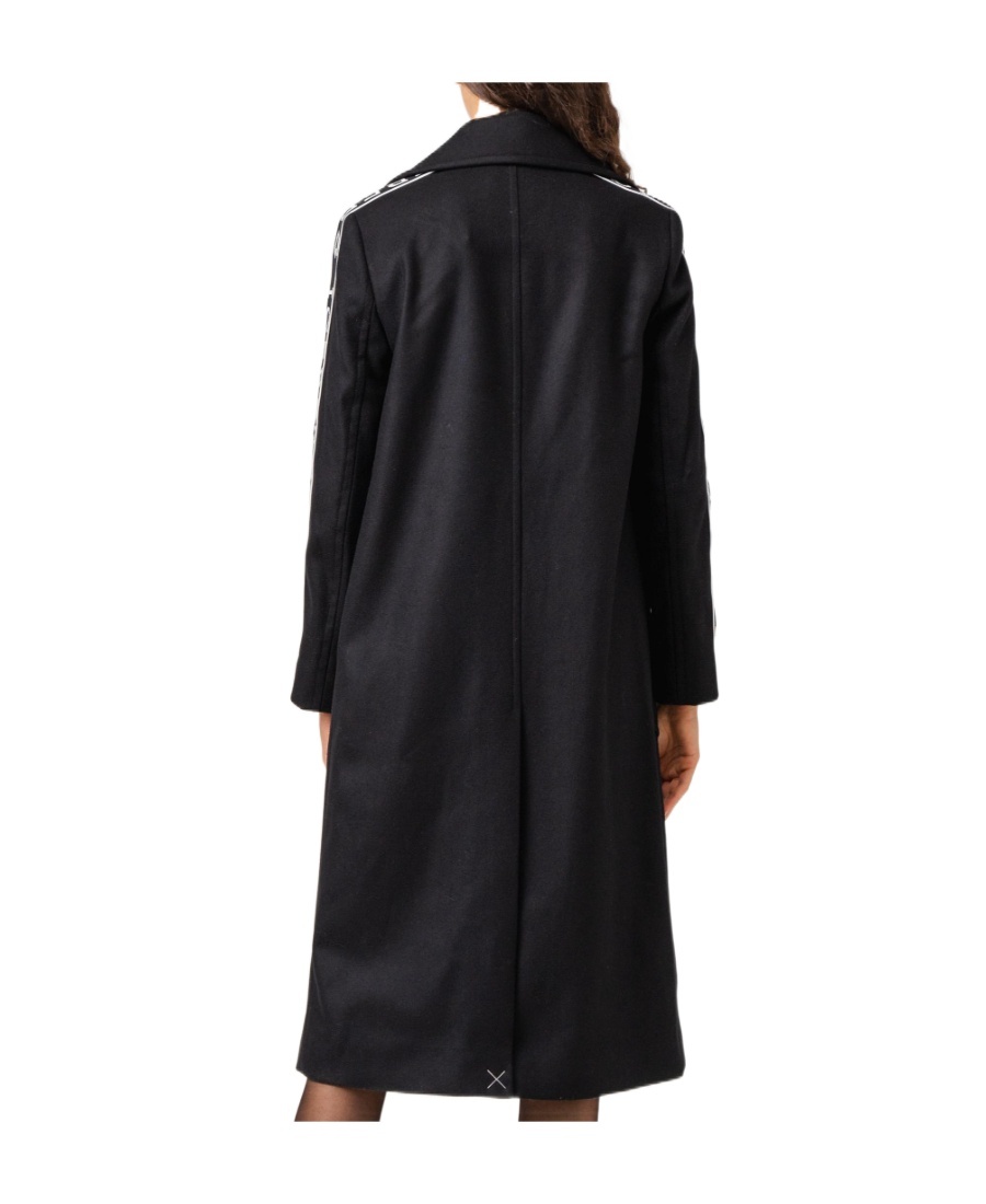 Iceberg Long Coat In Black