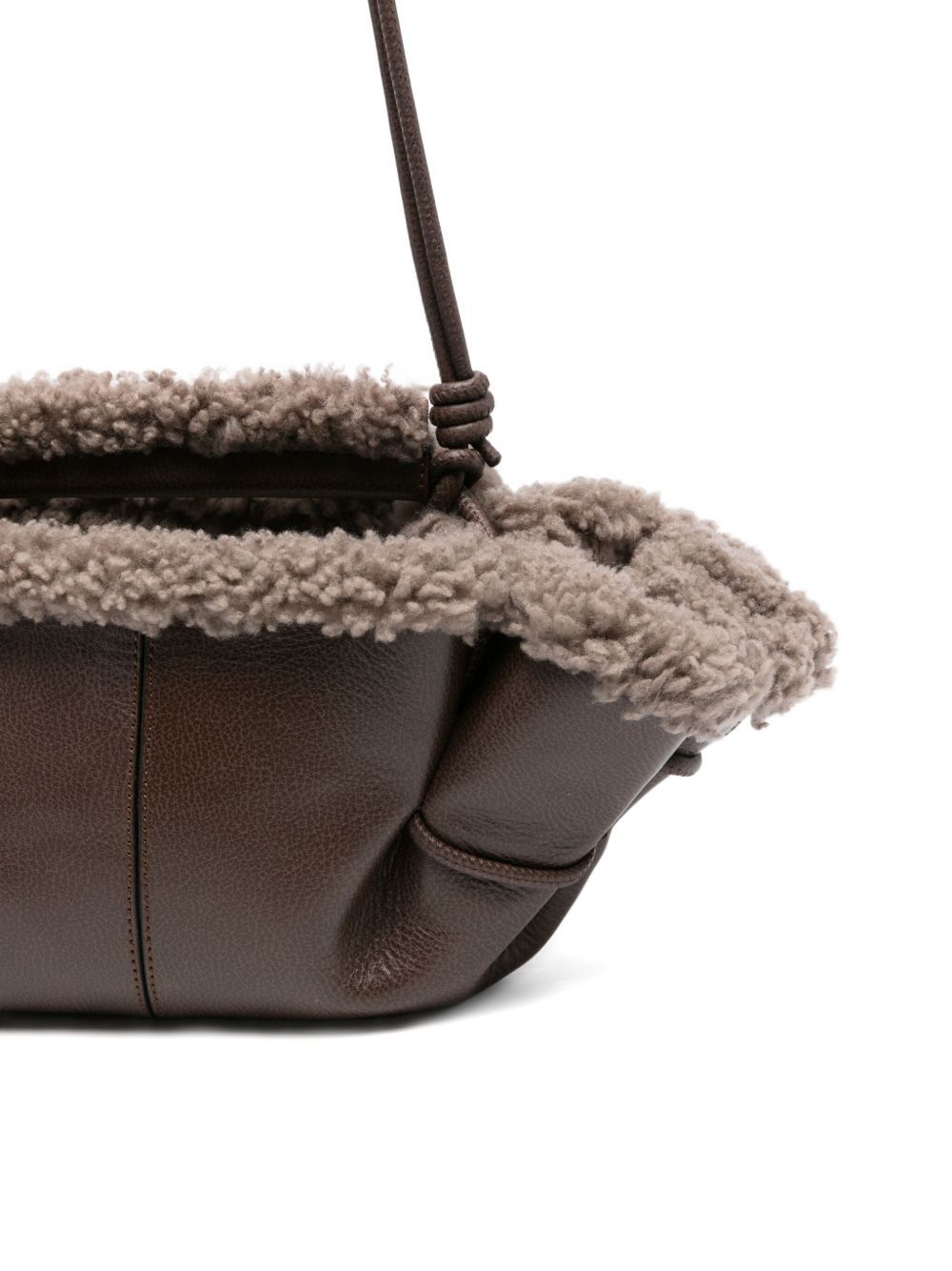 Hereu Women Arta Mini Leather Handbag In Brown
