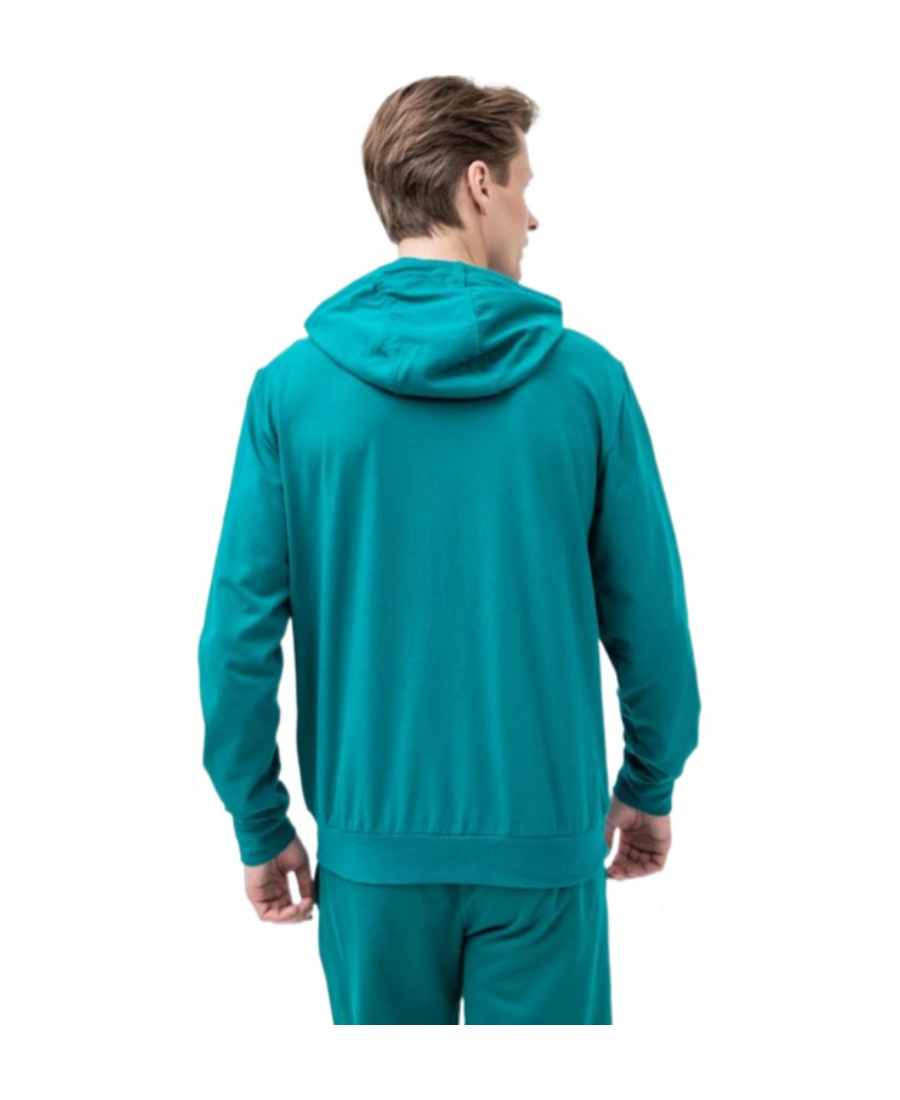 Ea7 Logo And Hat Casual Jacket In Green