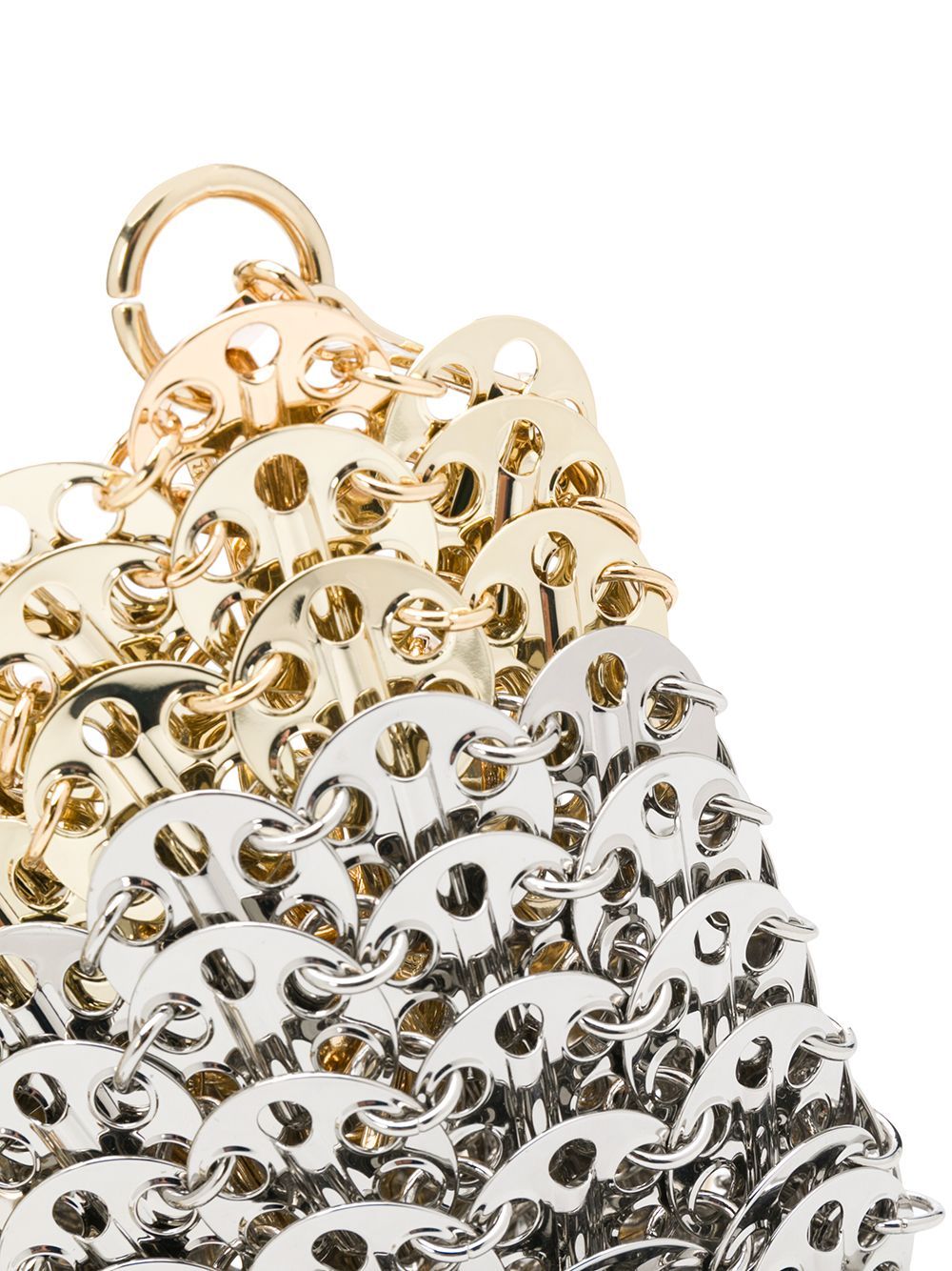 Rabanne 1970 Nano Skyline Bag In White