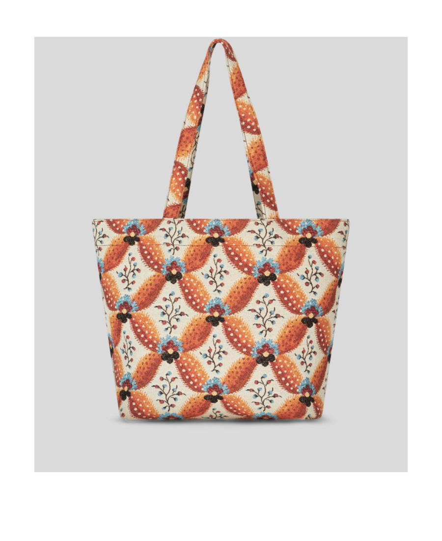 Etro Medium Floralia-print Jacquard Tote Bag In Multicolor