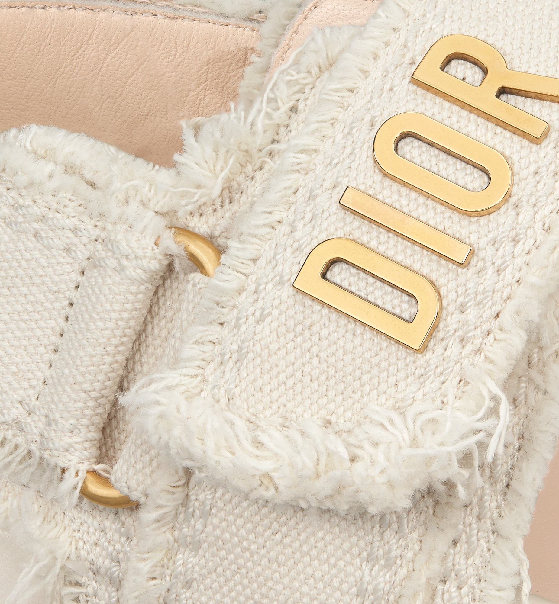 Dior Act Sandals In Nude
