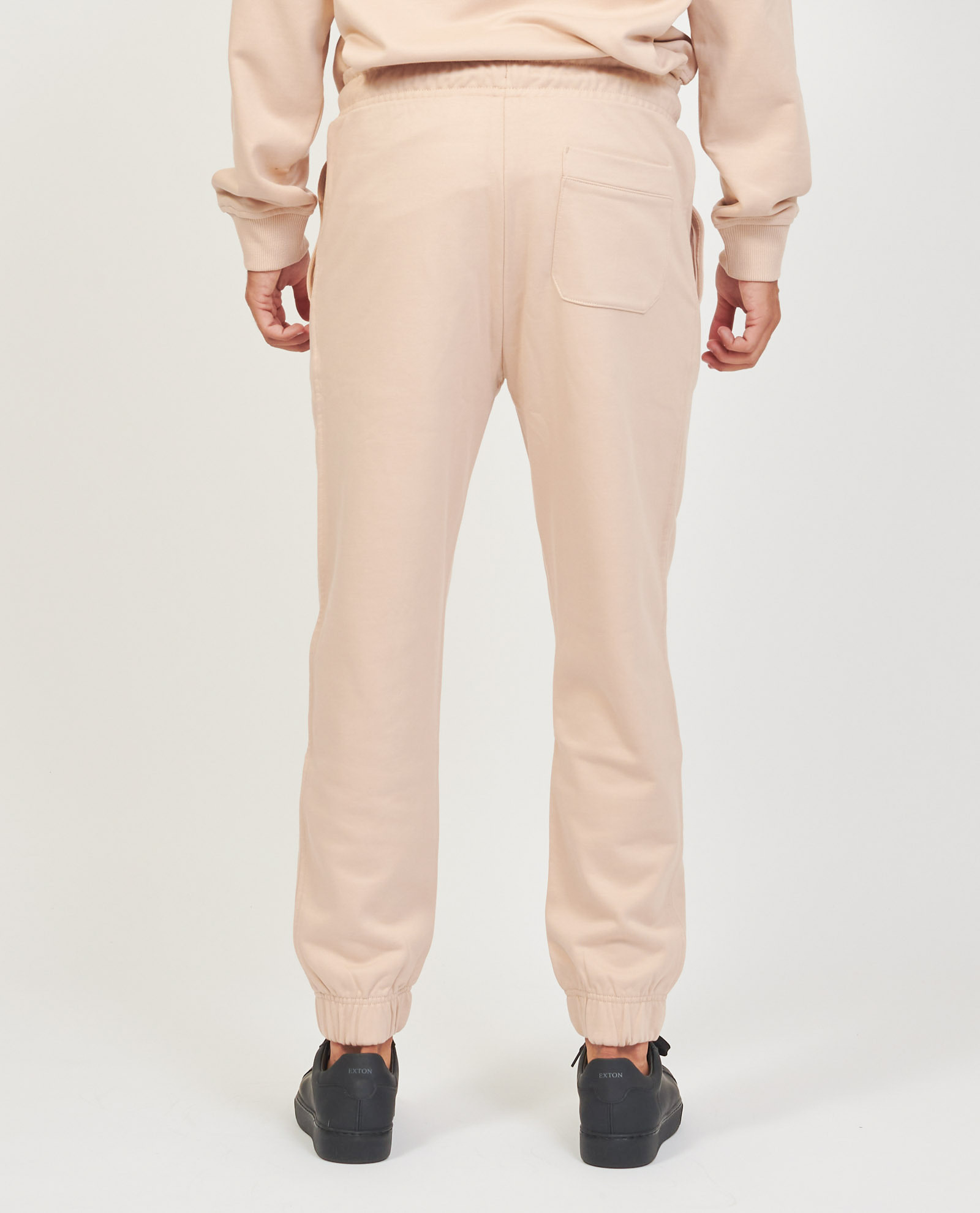 Hugo Boss Logo-embossed Track Pants In Nude