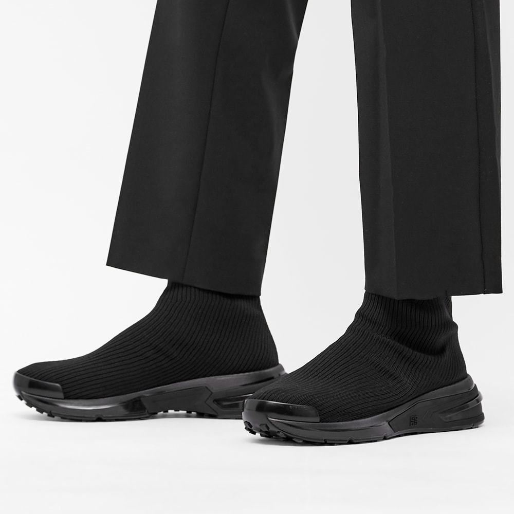 Givenchy Sock-style Logo Sneakers In Black