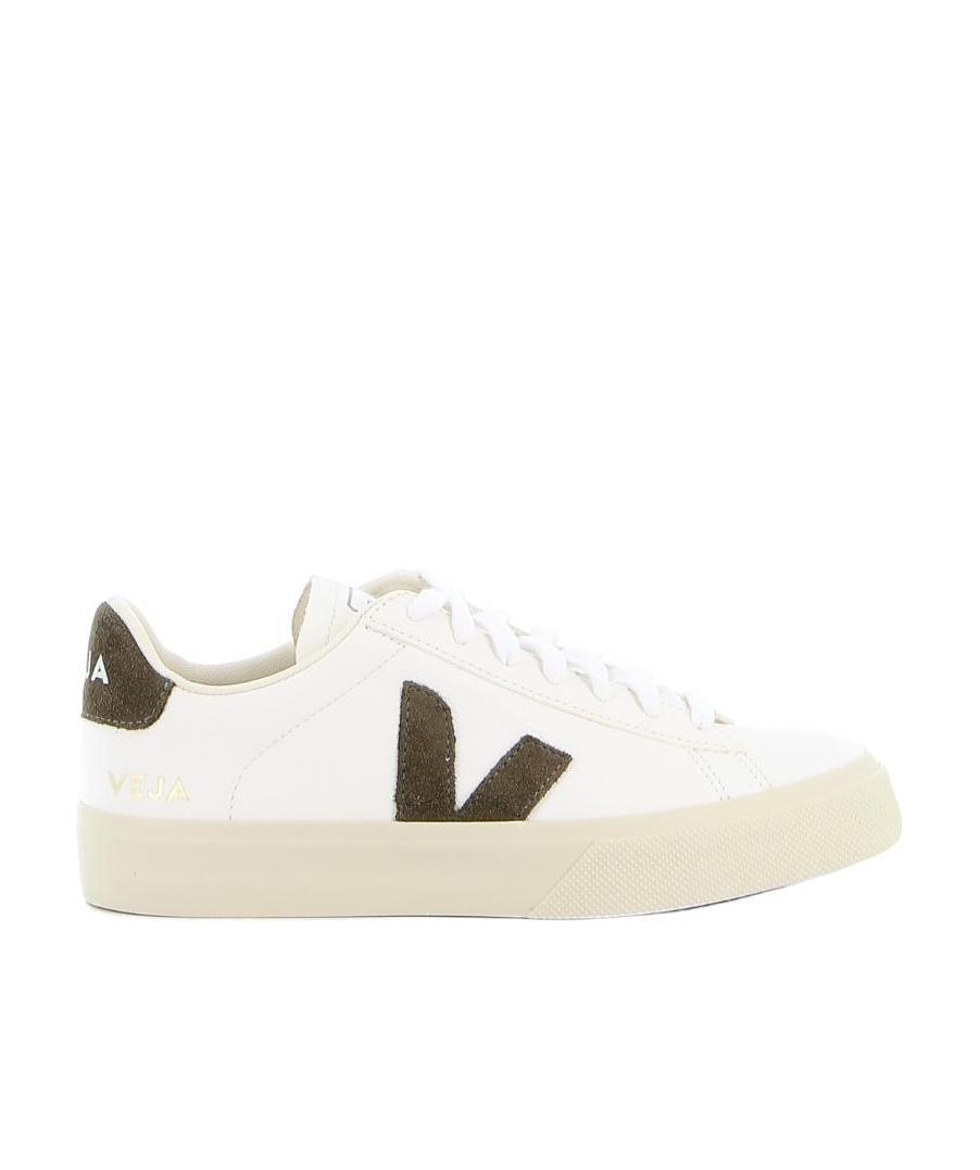 Veja White Campo Chromefree Leather Sneakers In White