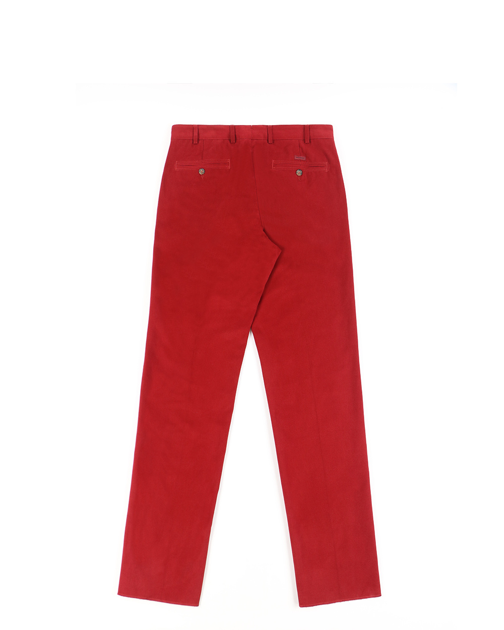 Shop Paul & Shark Straight Casual Pants In Red