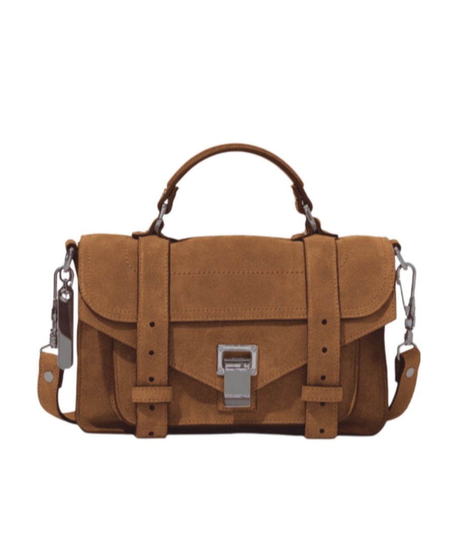 Shop Proenza Schouler Flip Shoulder Bag In Brown