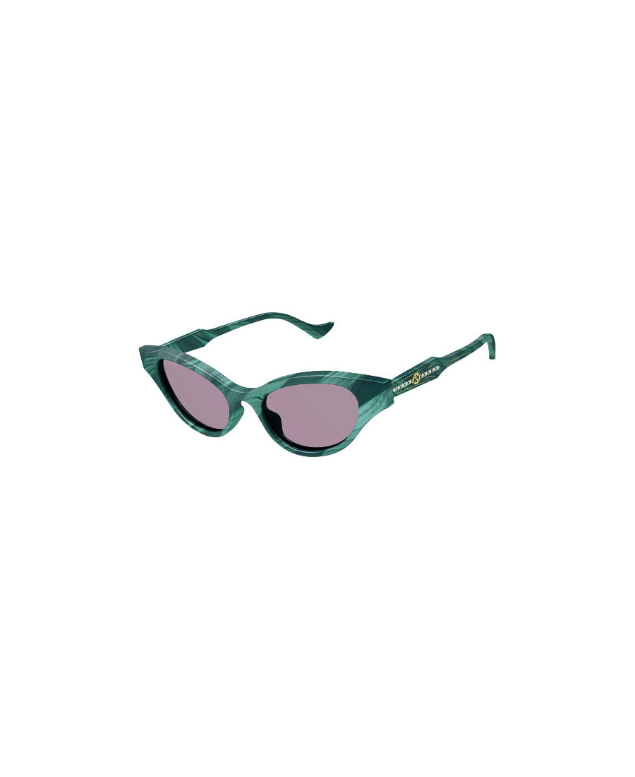 Gucci Eyewear Cat-eye Frame Sunglasses In Purple