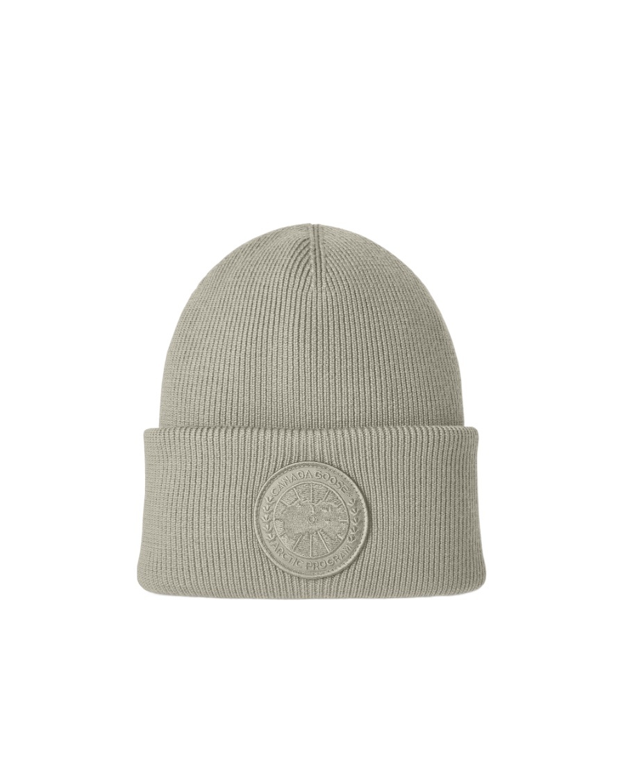 Canada Goose Arctic Toque Wool Knit Beanie In Gray
