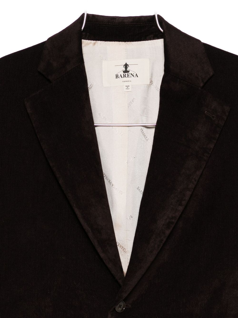 Barena Venezia Double-breasted Suit Jacket In Brown