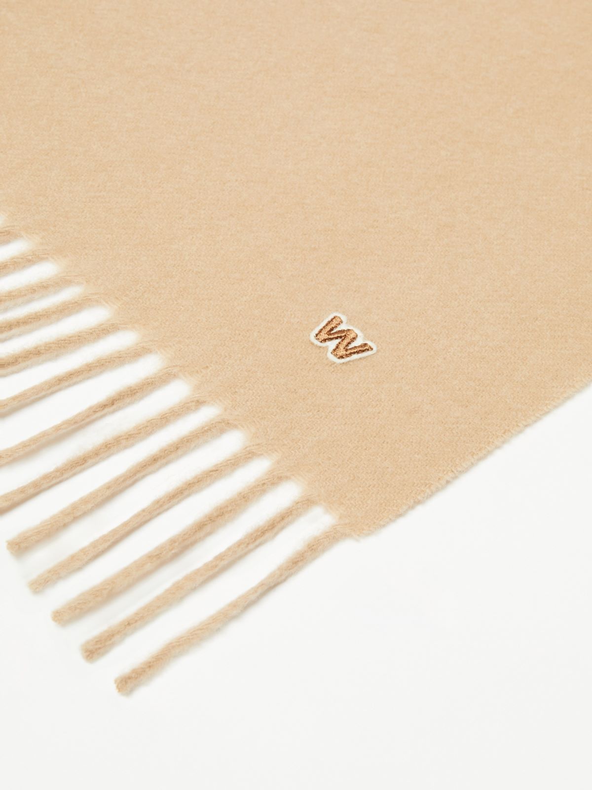 Weekend Max Mara Wool Stole In Sand