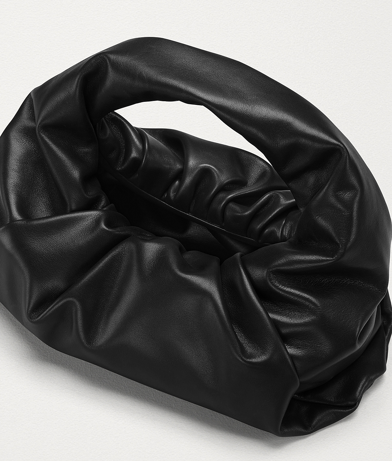 Bottega Veneta The Shoulder Pouch Bag In Black