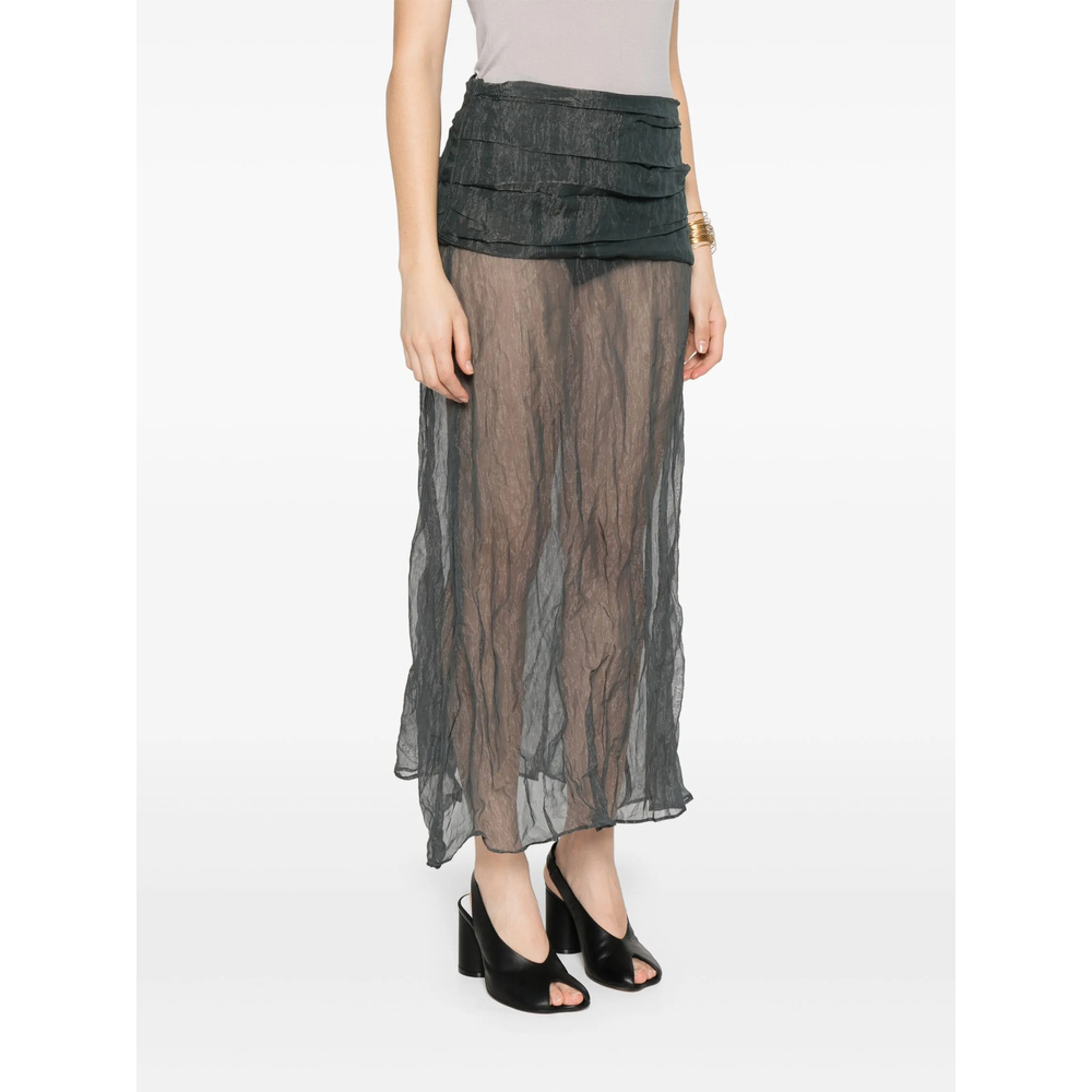 Paloma Wool Gray Mae Maxi Skirt In Gray