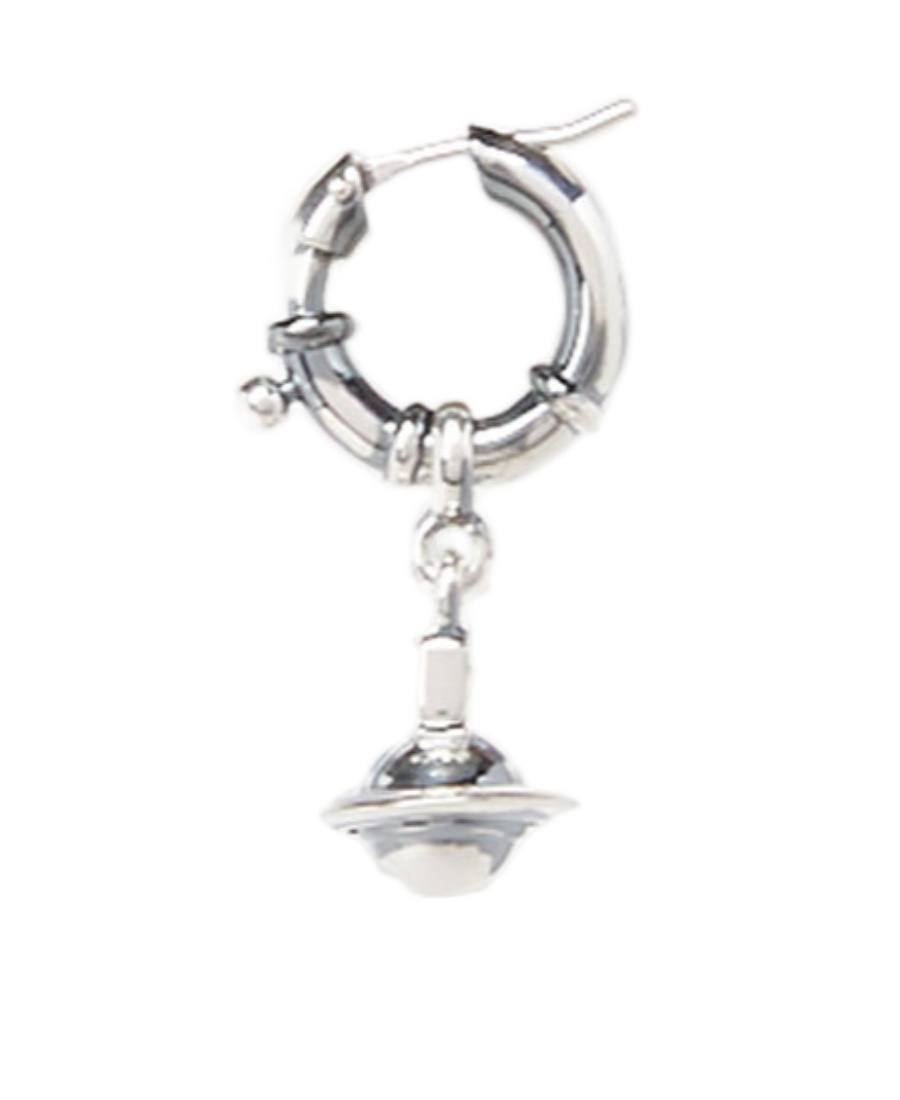 Vivienne Westwood Logo Earrings In White