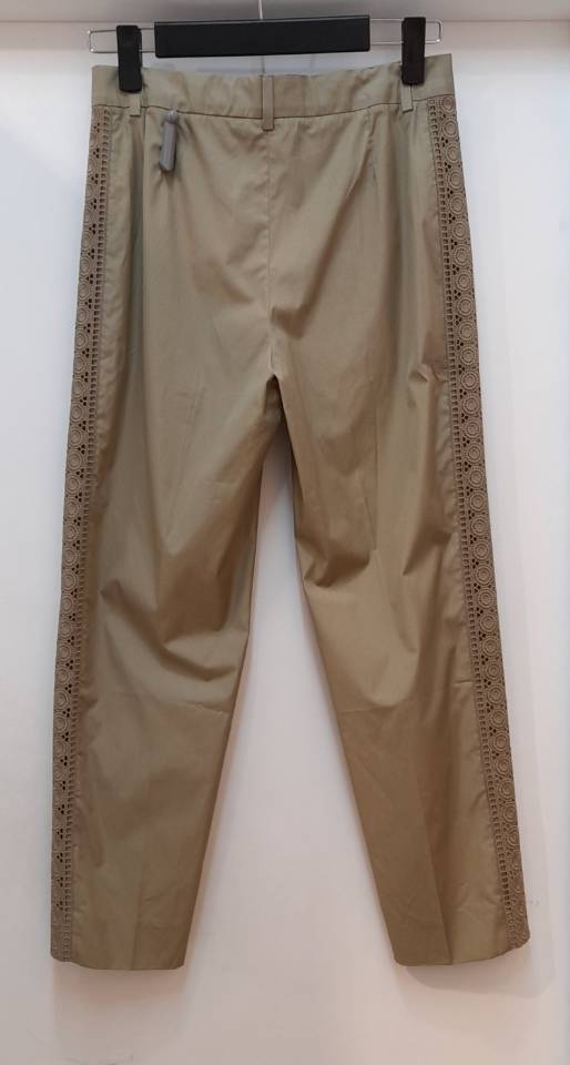Max Mara Belt Loops Slacks In Brown