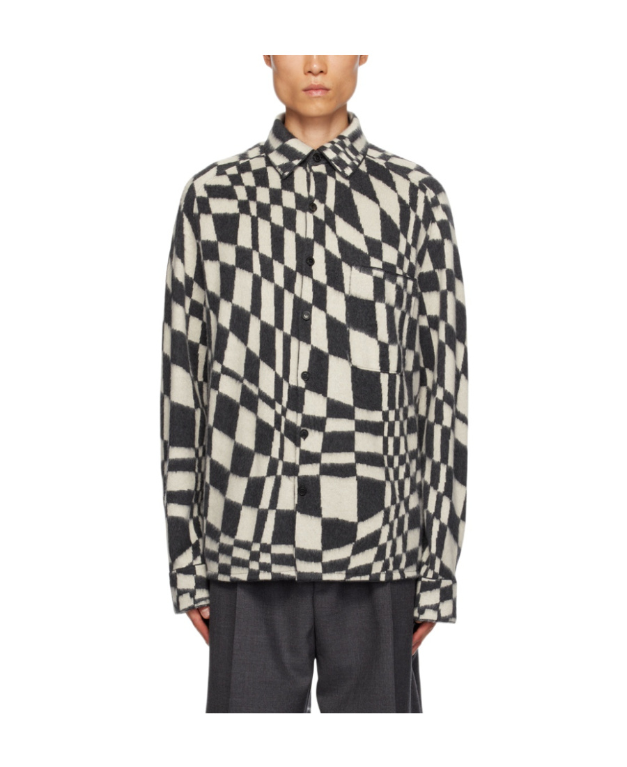 ZEGNA LAPEL LONG-SLEEVED SHIRT