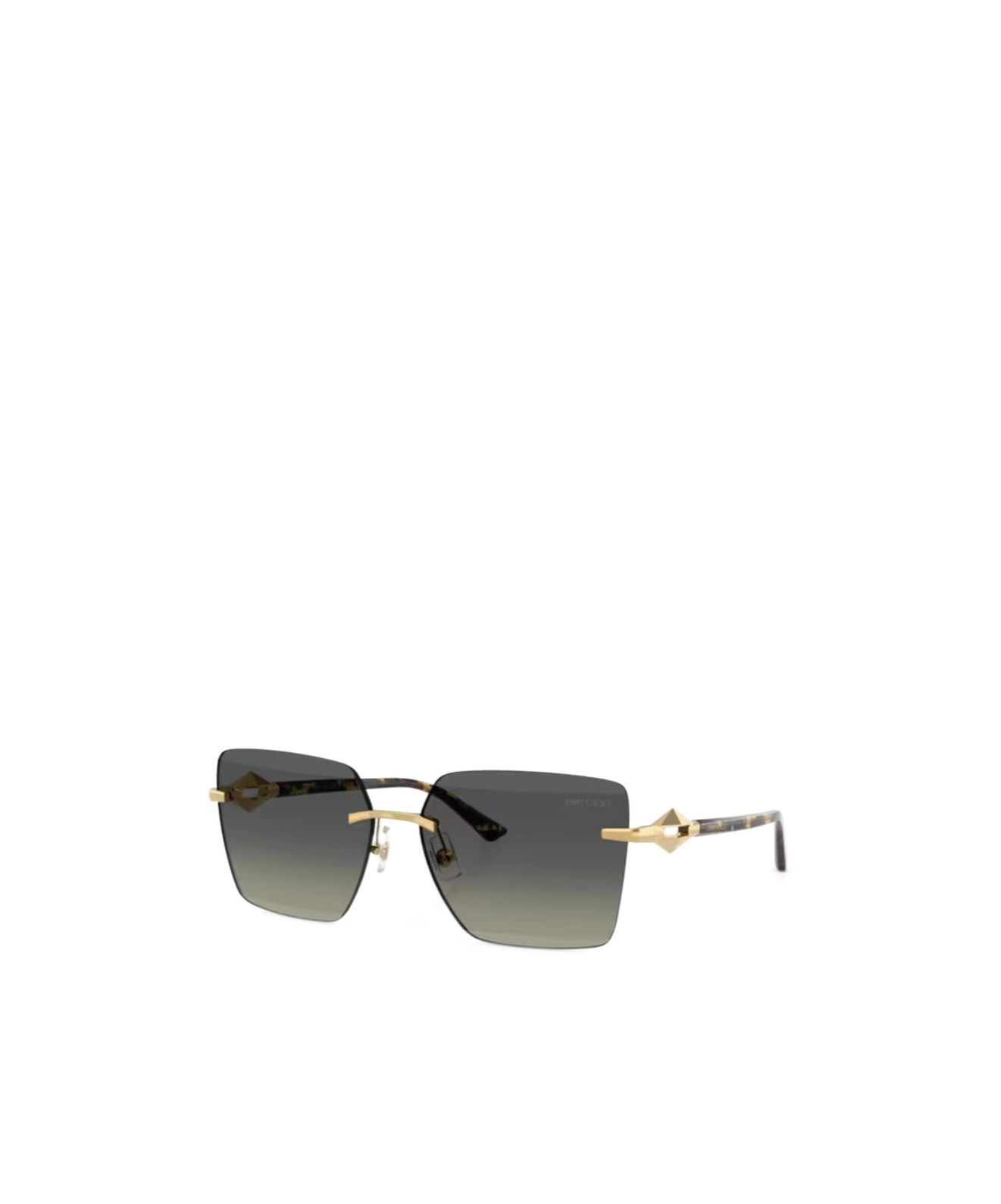Jimmy Choo Geometric Sunglasses In Gray