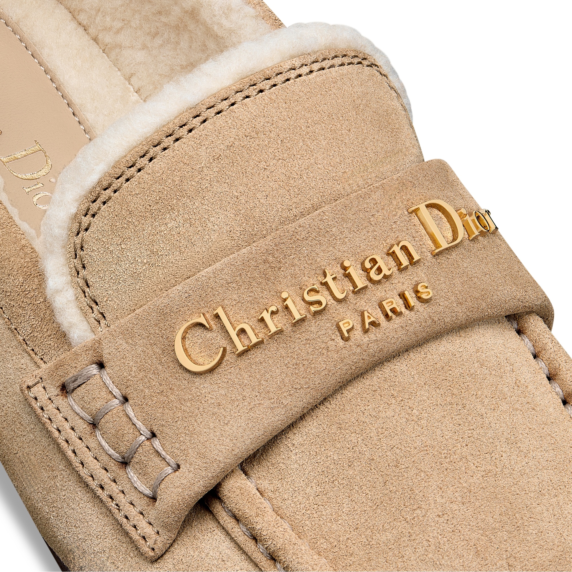 Dior Alps Boy Loafer In Neutral