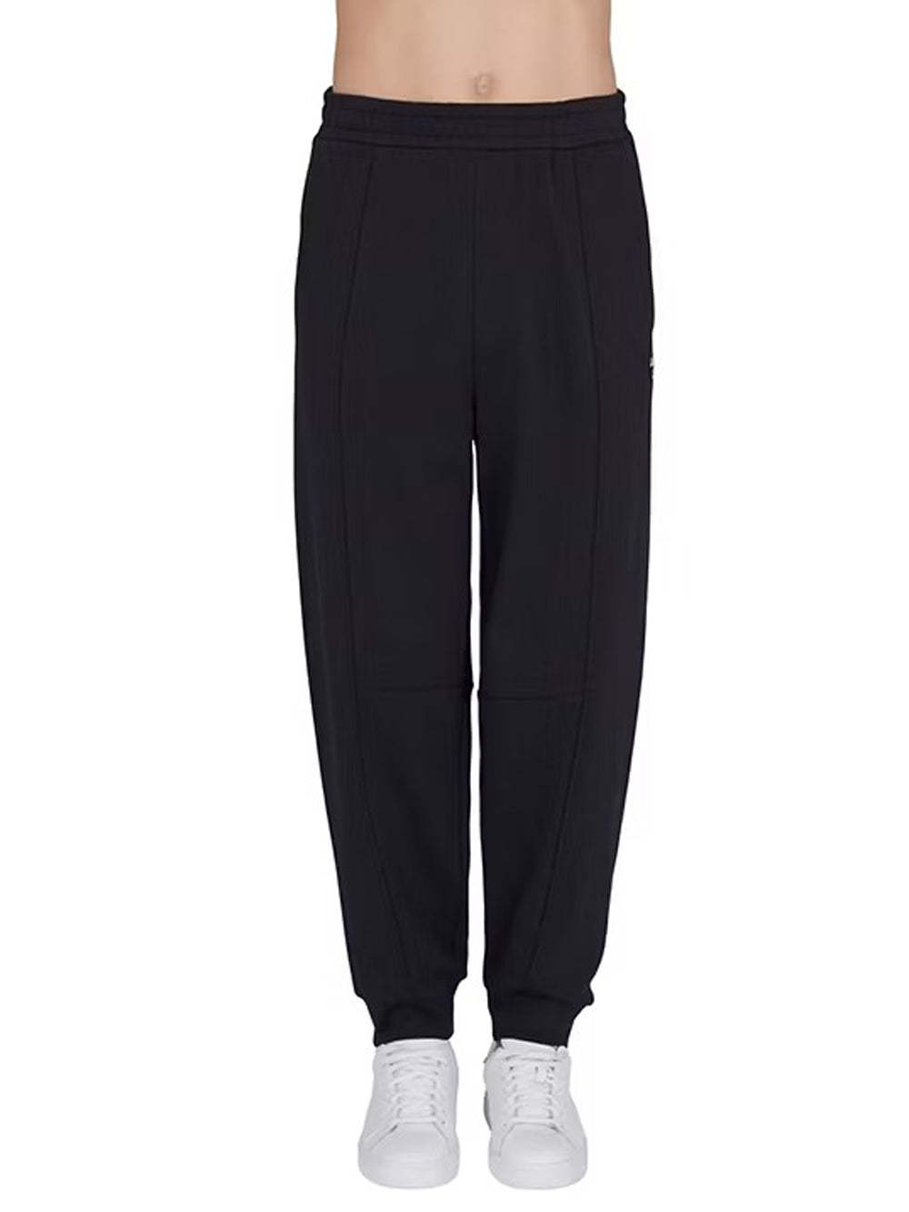 Armani Exchange Elastic Waist Sweatpants In Dark Blue