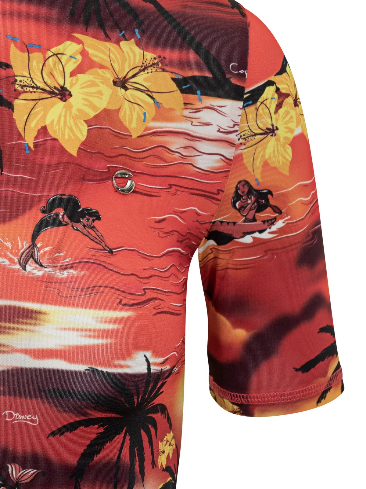 Coperni Turtleneck Printed T-shirt In Multi
