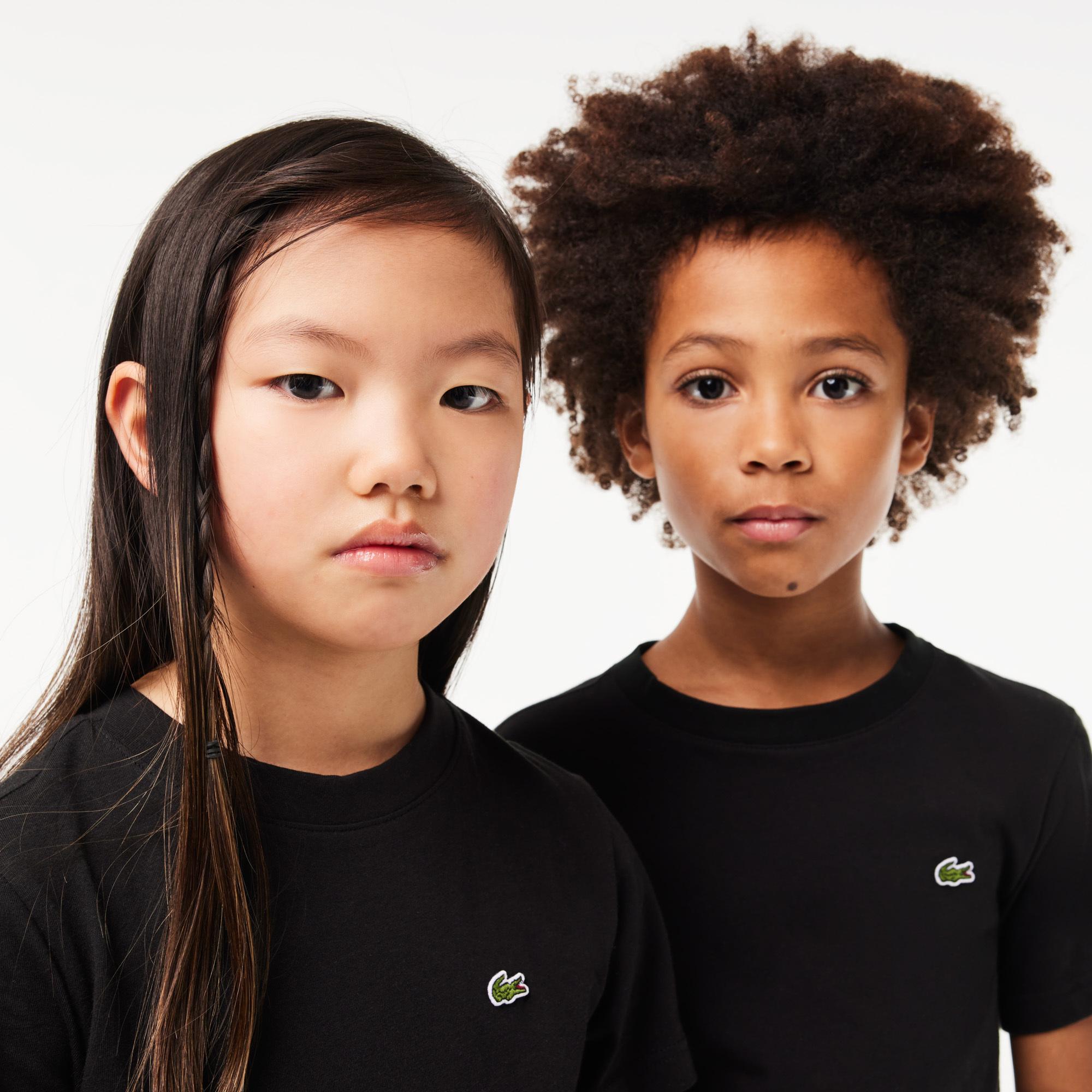 Lacoste Short-sleeved T-shirt In Black