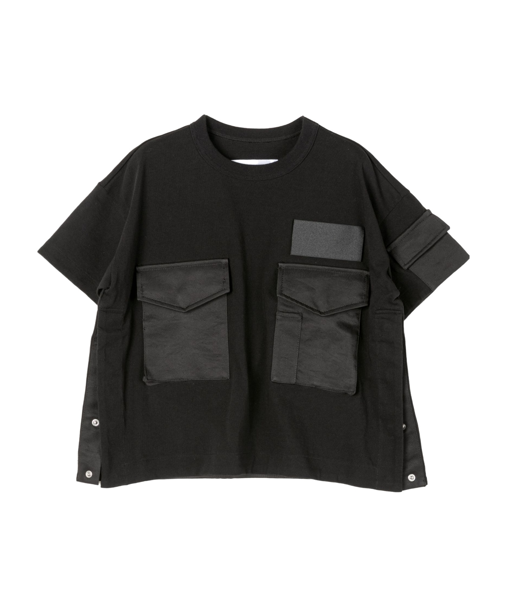 Shop Sacai Spiewak Joint T-shirt In Black