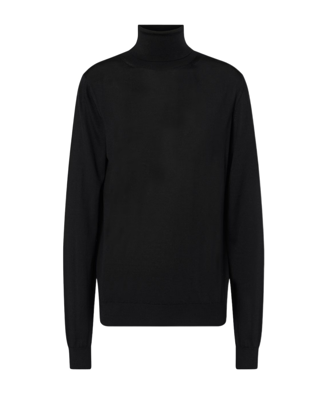 The Row Long Sleeve Sweater In Black