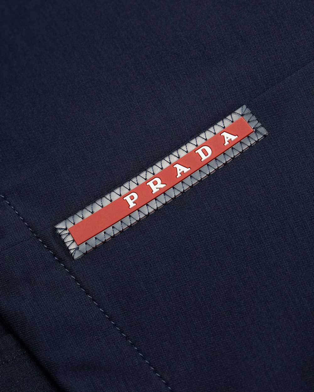 PRADA ZIPPER HOODED CASUAL JACKET