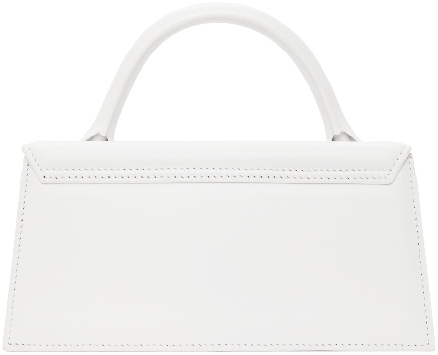 Shop Jacquemus Le Chiquito Long Tote Bag In White