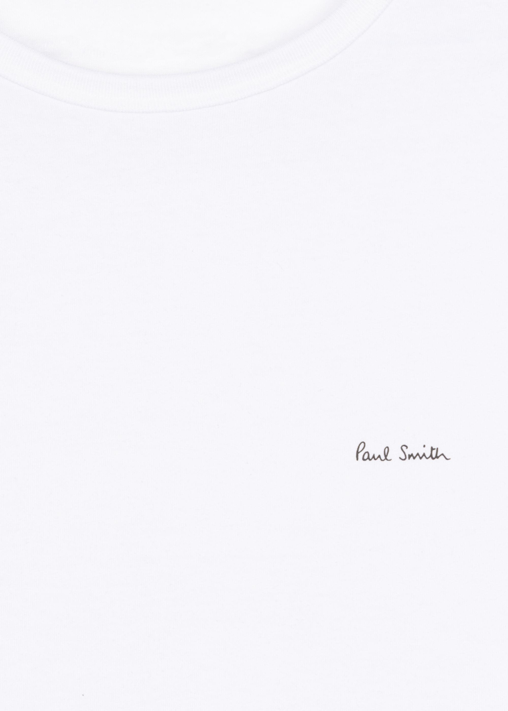 Paul Smith 5 Pack Mens Script Logo T-shirts In Black