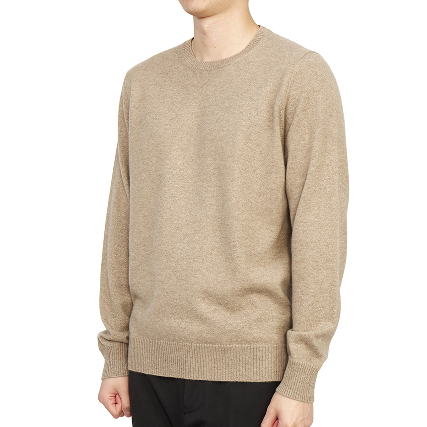 Drumohr Long-sleeved Sweater In Nude