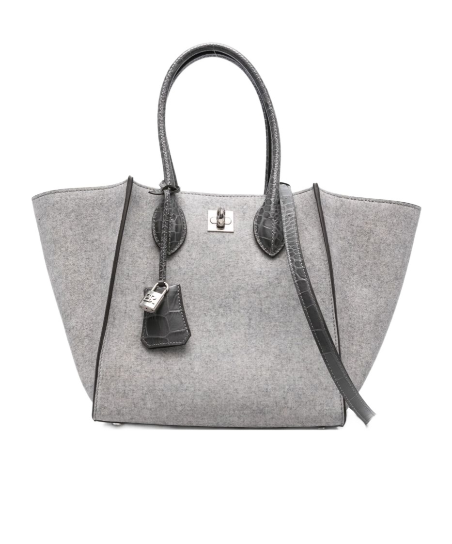 Ermanno Scervino Medium Maggie Tote Bag In Gray