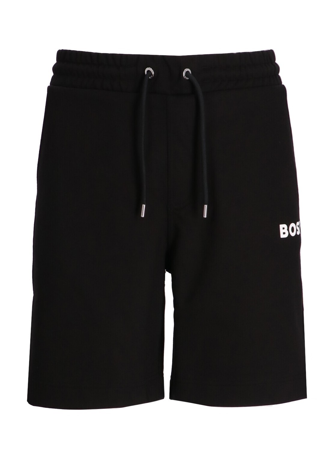 Shop Hugo Boss Logo-print Track Shorts In Black