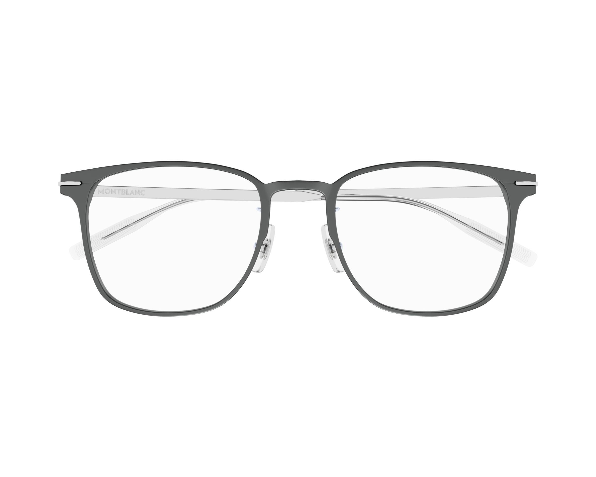 Montblanc Square-frame Glasses In White