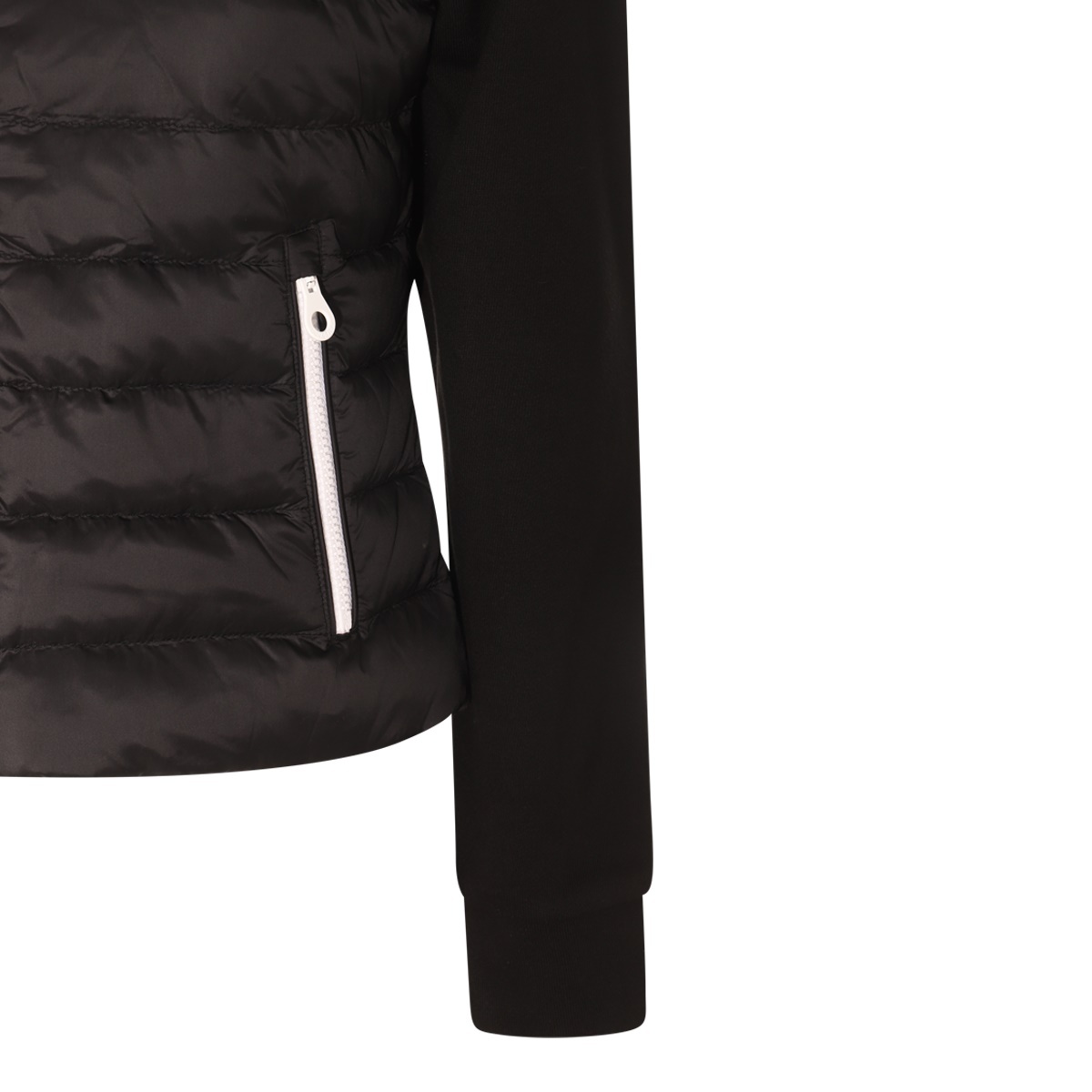 Duvetica Emblem Cotton Suit In Black